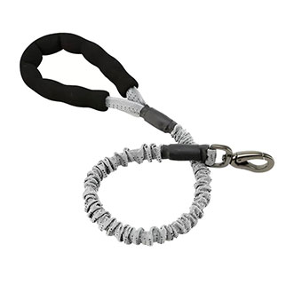 Dog Accessories Reflective Nylon High Elasticity Pet Telescopic Traction Leash Anti-buffering Safety Dog Leash Outdoor Training