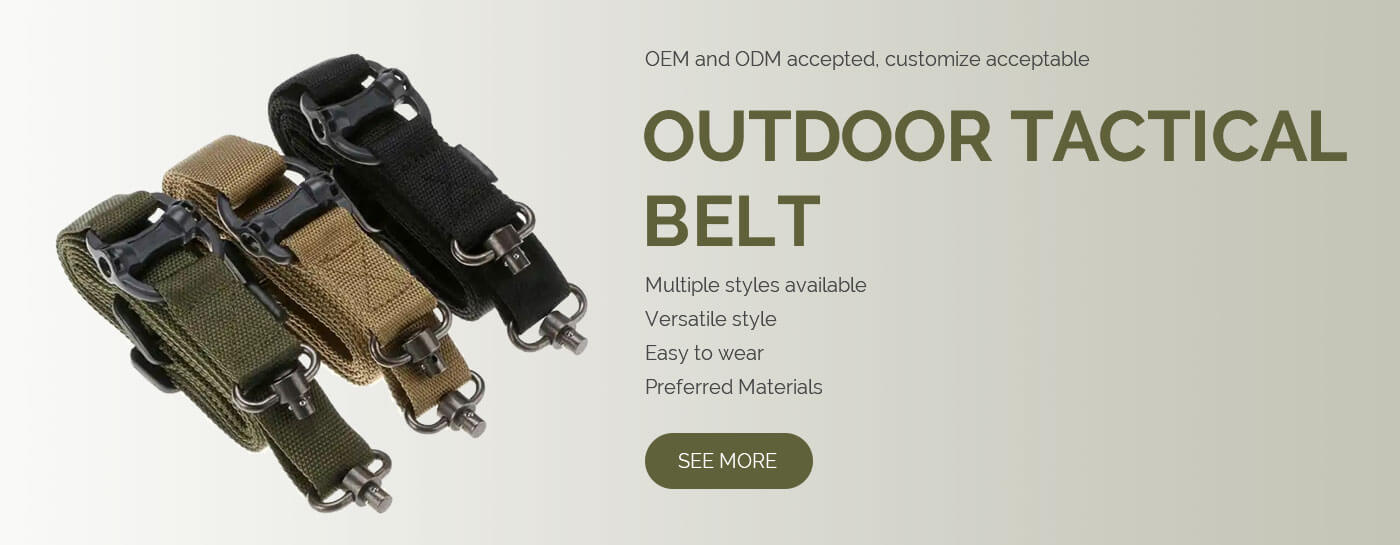 Outdoor tactical  belt