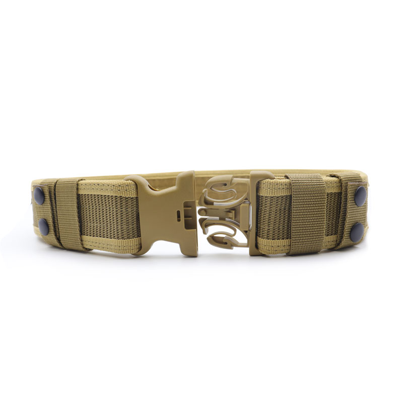 High Quality Outdoor Tactical Belt Buckle Durable Waist Belt Unisex Law Enforcement Duty Adjustable Belts