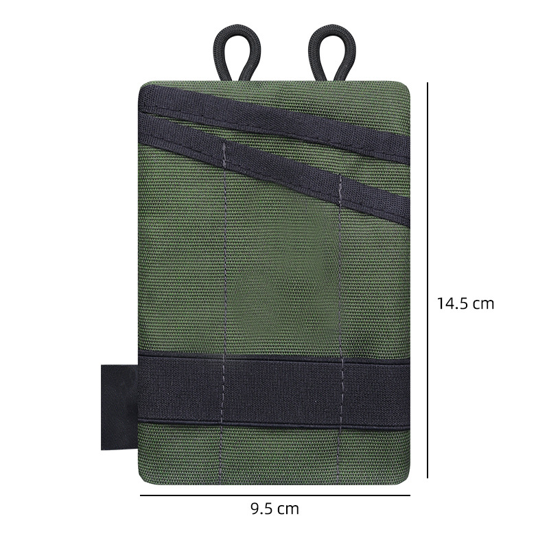 Oxford Cloth Camouflage Outdoor Tactical EDC Tools Waist Bag Coin Card Key Storage Bag Molle Pouch