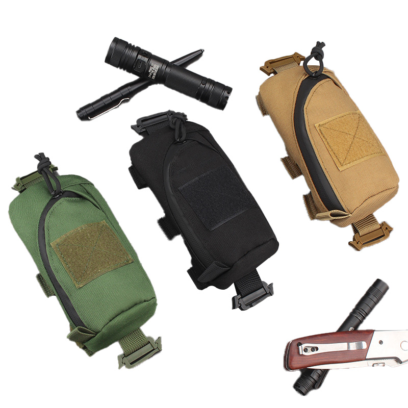 Outdoor Shoulder Bag Accessories 900D Nylon EDC Tactical Sunwear Bag Molle Hanging Bag Customization